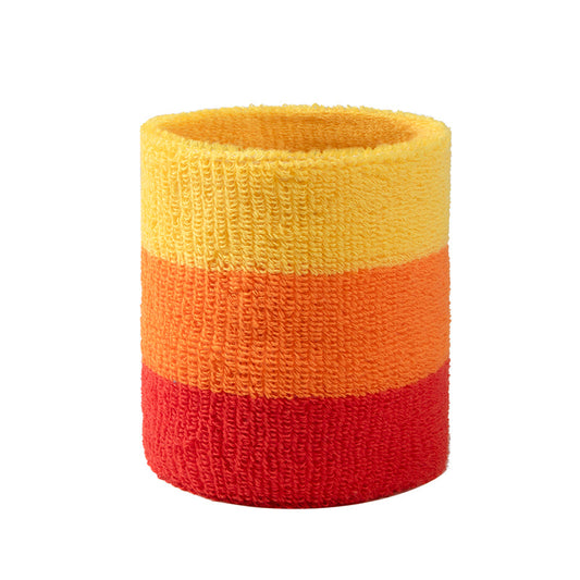 2 Pieces Wristband Sweatband Multi Colors Sweat Band